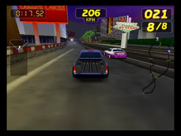 Rush 2 - Extreme Racing USA (USA) screen shot game playing